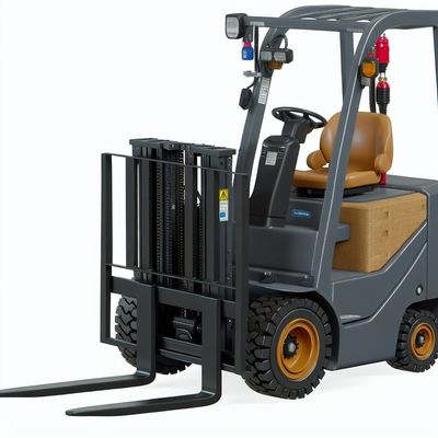 0.2-0.4 Meters Fork Thickness Diesel Forklift with ISO/TS16949 2009 Certification and 1520*180*100mm Fork Size