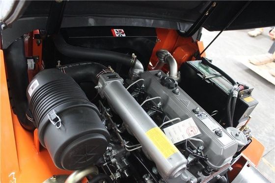 3.5T Kleiner Diesel-Forklift Orange Dieselmotor Forklift Japan Isuzu-Motor