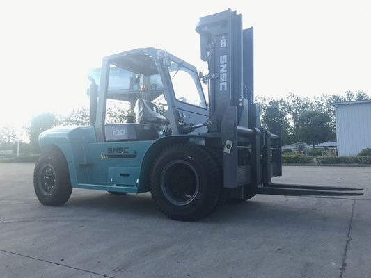 Zusammengestellte 10 Tonnen Diesel-Forklift 3000 mm-6000 mm Aufzugshöhe