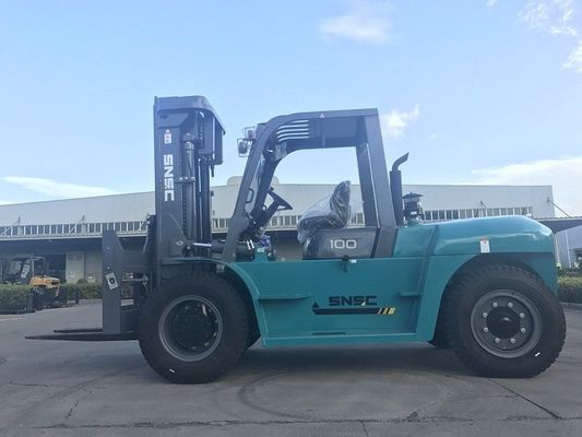 Zusammengestellte 10 Tonnen Diesel-Forklift 3000 mm-6000 mm Aufzugshöhe