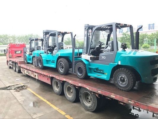 Zusammengestellte 10 Tonnen Diesel-Forklift 3000 mm-6000 mm Aufzugshöhe