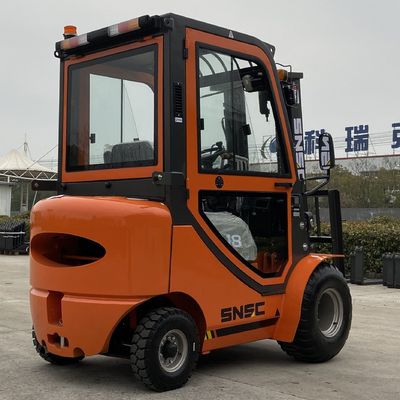 3.5 Tonnen Diesel-Gabelstapler Hubfahrzeuge SNSC Gabelstapler 3000 mm-5000 mm Hubhöhe