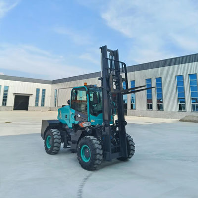 4x4 Gabelstapler 3,5 Tonnen 5 Tonnen 7 Tonnen Gelenk-Forklift für unwegsames Gelände