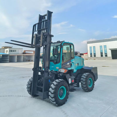 4x4 Gabelstapler 3,5 Tonnen 5 Tonnen 7 Tonnen Gelenk-Forklift für unwegsames Gelände