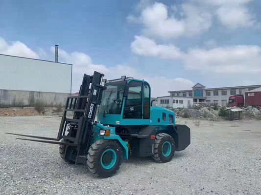 4x4 Gabelstapler 3,5 Tonnen 5 Tonnen 7 Tonnen Gelenk-Forklift für unwegsames Gelände