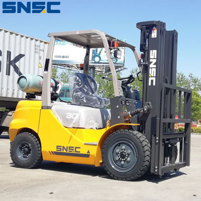3T Erdgas-Propan-Forklift Schwerlastfahrzeug mit LPG-Antrieb SNSC