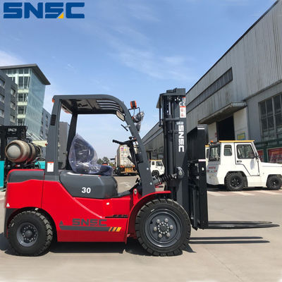 3t Forklift-LKW FL30 LPG-betriebener Gabelstapler 3000mm~5000mm Hebhöhe