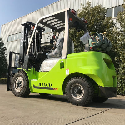 6m Lifting High Mast Forklift LPG Gas Forklift 3000kgs Load Capacity