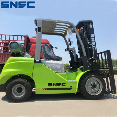 SNSC Benzin-Forklift 3,5 Tonnen-Forkliftfahrzeuge