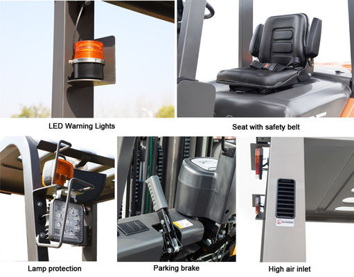 SNSC Benzin-Forklift 3,5 Tonnen-Forkliftfahrzeuge