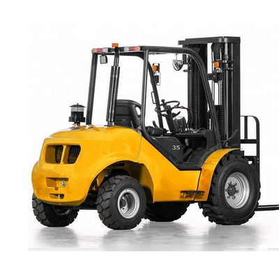 4X2 Forklift für raue Gelände 3500 kg Forklift mit Vierradantrieb