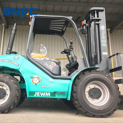 4X2 Forklift für raue Gelände 3500 kg Forklift mit Vierradantrieb