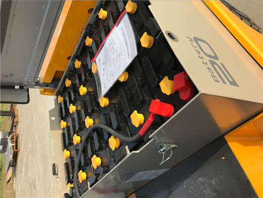1T 2T 5T FB20 Vollelektrischer Gabelstapler mit Wechselstrommotor Rot Gelb Grün
