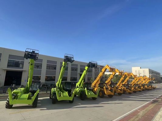 Dieselmotor 4 Tonnen Telehandler SNSC Gabelstapler Teleskop Boom
