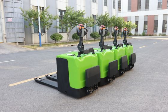 1550 mm Fork Batteriebetriebene Palettenwagen für Lebensmittel- und Getränkefabrik