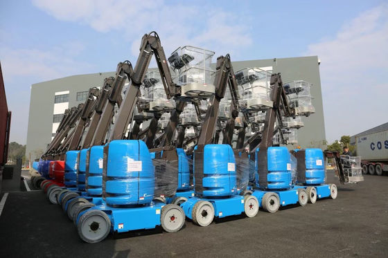 6m-30m Hebel Teleskopische Boom-Lifte Hydraulische Artikulierbare Boom-Lift