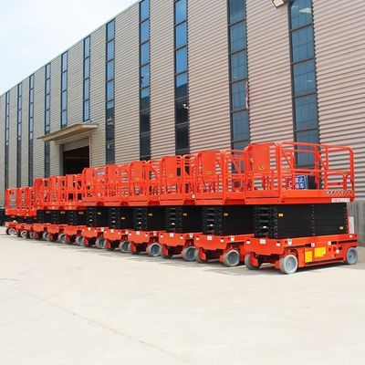 OEM-Schere-Hof-Arbeitsplattform 1T - 5T Last Elektrische Schere-Plattform