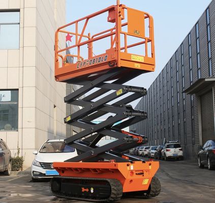 6m 8m 10m selbstfahrende elektrische Schere Aufzug Luftarbeitsplattform 230kg Belastung